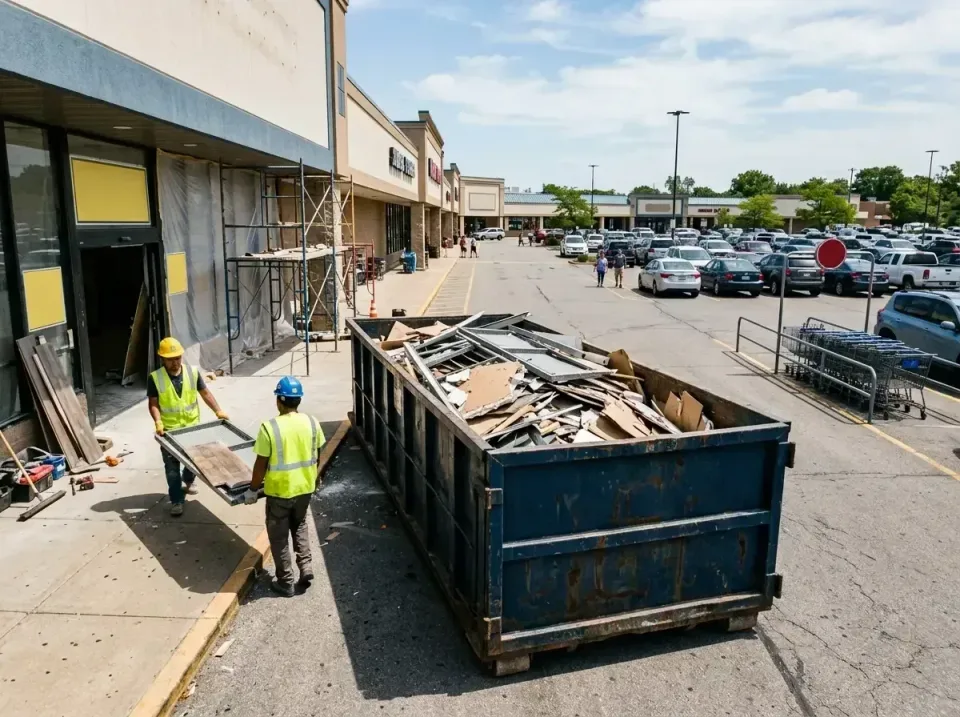 retail-store-renovation-debris-003 — frequently asked questions, Roll-off Dumpster Rentals in Clinton, MO